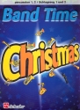 Band Time Christmas fr Blasorchester Schlagzeug 1 und 2