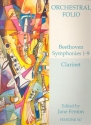 Symphonies nos.1-9  for clarinet (first clarinet parts)