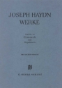 Joseph Haydn Werke Band 6 Concerti mit Orgelleiern Kritischer Bericht