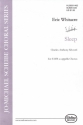 Sleep for mixed chorus (SATB) a cappella score