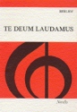 Te deum laudamus for 3 choirs, orchestra and organ vocal score