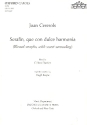 Serafn que non dulce harmona for mixed chorus (SSAATB) and organ score (sp/en)