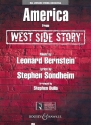 America from West Side Story for string orchestra score and parts