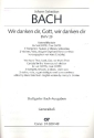 Wir danken dir, Gott, wir danken dir Kantate Nr.29 BWV29 Orgel