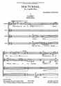 Nocturnal for mixed chorus a cappella score