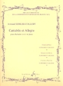 Cantabile et Allegro pour clarinette et piano