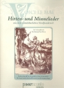 Hirten- und Minnelieder aus dem mittelalterlichen Nordfrankreich fr Violoncello