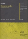 Concerto rustico op.18 fr Kammerochester Partitur und Stimmen (Harmonie und 5-5-3-3-2)