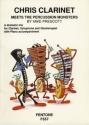 Chris Clarinet meets the Percussion Monsters Trio for Clarinet, Xylophone, Glockenspiel, Tambourines and Piano
