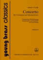 Concerto fr 2 Trompeten und Streichorchester 5 Streicherstimmen ((1-1-1)-1-1)