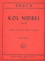 Kol Nidrei op.47 fr Violine und Klavier