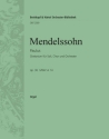 Paulus op.36 fr Soli, Chor und Orchester Orgel