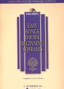 Easy Songs for the beginning Soprano vol.1 for soprano and piano