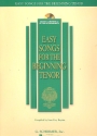 Easy Songs for the beginning Tenor vol.1 (+Online Audio) for tenor and piano