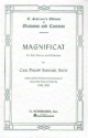 Magnificat for soli, mixed chorus and orchestra vocal score (la/en) Deis, Carl, ed