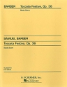 Toccata Festiva op.36 for organ and orchestra study score