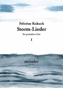 Storm-Lieder Band 1 fr gem Chor a cappella Partitur