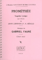 Promthe op.82 pour mixtes chouers a cappella partition miniature