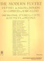 The Modern Flutist 8 etudes de salon (Donjon), 30 caprices (Karg- Elert) and orchestral studies for flute, alto flute or piccolo