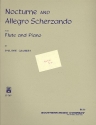 Nocturne and Allegro Scherzando for flute and piano