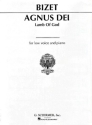 Agnus Dei fr Gesang (tief) und Klavier (en/lat)