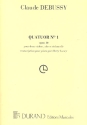 Quartett Nr.1 op.10 fr 2 Violinen, Viola und Violoncello fr Klavier