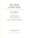 First Book of Flute Solos for flute and paino flute part