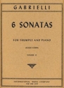 6 Sonatas op.11 vol.2 (nos 4-6) for trumpet and piano