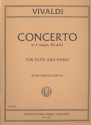 Concerto F major RV442 for flute and piano