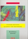 Quartett fr 4 Blockflten (SATB) Partitu rund Stimmen