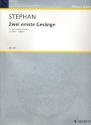 Zwei ernste Gesnge fr Gesang (Bariton) und Klavier