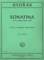 Sonatina g major op.100 for clarinet and piano