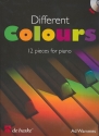 Different Colours (+CD) for piano