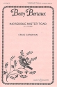 Incredible Mister Toad for female chorus and piano score