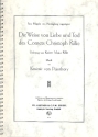 Die Weise vom Liebe und Tod des Cornets Christoph Rilke Melodram fr Sprecher und Klavier (Kopie)