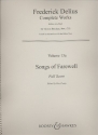 Songs of Farewell for orchestra score