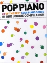 Pop Piano for piano/vocal/guitar Songbook