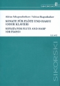 Sonate fr Flte und Harfe (Klavier)