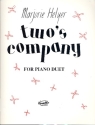 Two's Company for piano 4 hands score