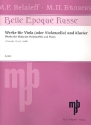 Belle epoque russe fr Viola (Violoncello) und Klavier