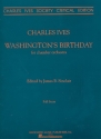 Washington's Birthday for chamber orchestra score