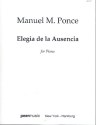 Elegia de la Ausencia para piano