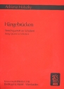 Hngebrcken Streichquartett an Schubert fr 2 Violinen, Viola und Violoncello Partitur (Kopie der Handschrift)