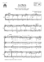 Ave Maria (Largo) fr gem Chor und Orgel Partitur