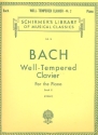 Well-tempered Clavier vol.2 for piano