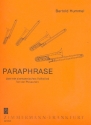 Paraphrase ber ein alemannisches Volkslied op.59c fr 4 Posaunen Spielpartitur und 3 Stimmen