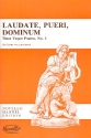 Laudate pueri Dominum in D Major for soprano, mixed chorus and orchestra vocal score (lat)