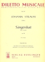 Sngerslust op.328 fr Orchester Partitur