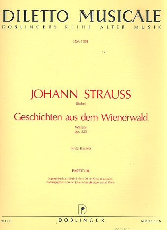 Geschichten aus dem Wienerwald op.325 fr Orchester Violoncello