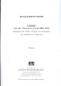 Largo aus der Sonate g-Moll HWV393 fr Violine, Oboe und Streichorchester Partitur und Stimmen (Streicher 1-1-1-1-1)